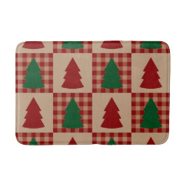 Tapete De Banheiro Festive Christmas Bath Mat – Holiday BathroomDecor