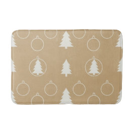 Tapete De Banheiro Festive Christmas Bath Mat – Holiday BathroomDecor