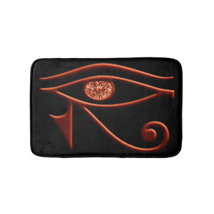 Tapete De Banheiro Fiery Olho De Horus Bath Mat
