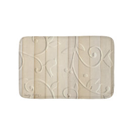 Tapete De Banheiro Fitas De Papel Vintage Emboscada