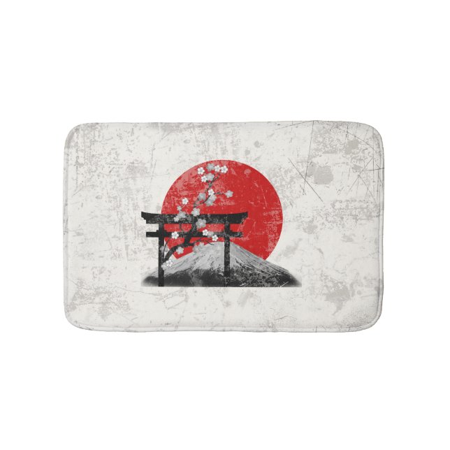Tapete De Banheiro Flag e Symbols of Japan ID153 (frente)