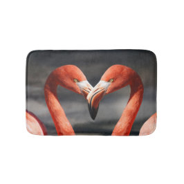 Tapete De Banheiro Flamingo do Dia dos Namorados