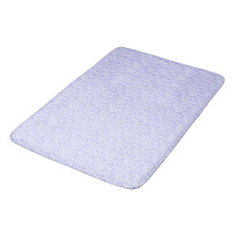 Tapete De Banheiro Flannel Azul Claro
