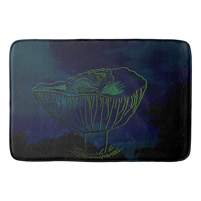 Tapete De Banheiro Fleece Blanket (Frente)