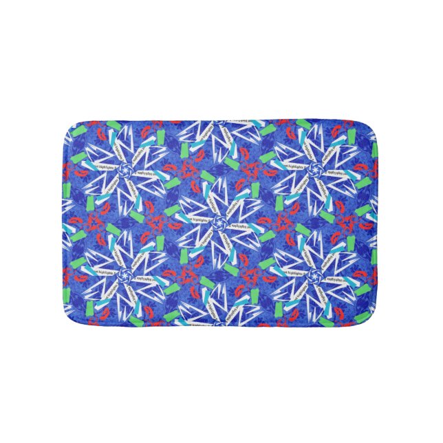 Tapete De Banheiro Flocos de neve С (frente)