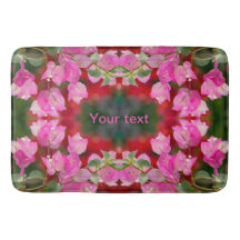 flor de Bougainvillea rosa