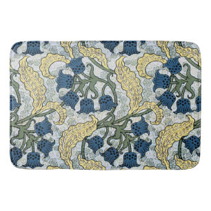 Tapete De Banheiro Flor de Lírio Art Nouveau Verneuil