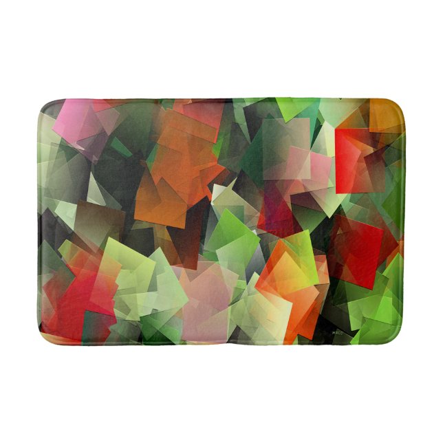 Tapete De Banheiro Flor de Verão...... (Frente)