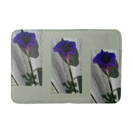 Tapete De Banheiro Floral