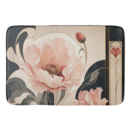 Tapete De Banheiro "Floral Abstrato"