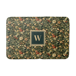 Tapete De Banheiro Floral Green William Morris Inspira Monograma