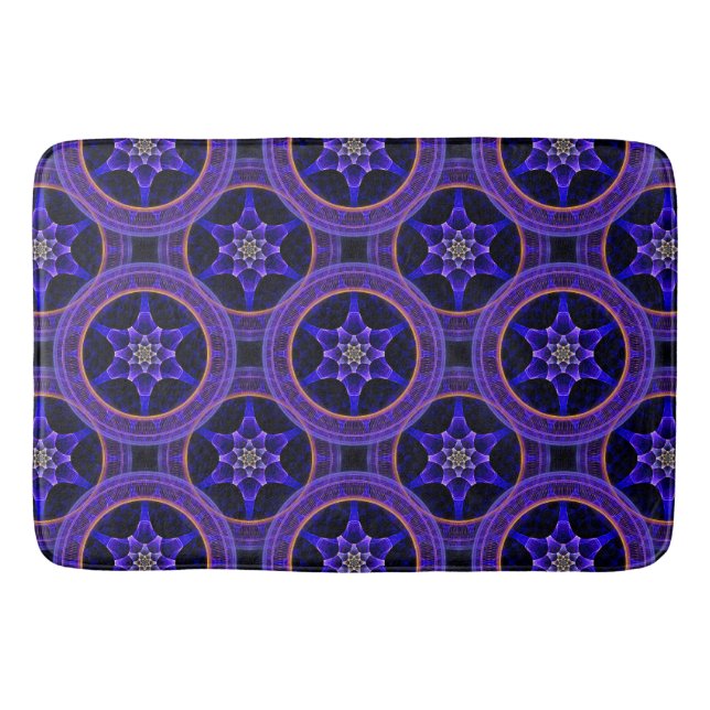 Tapete De Banheiro Floral Modern Boho Elegant Abstract Pattern #505 (Frente)