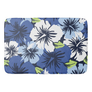 Tapete De Banheiro Floral tropical havaiano do hibiscus épico