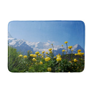 Tapete De Banheiro Flores Alpes suíços Eiger Monch