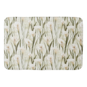 Tapete De Banheiro Flores bonito Calla Lilly