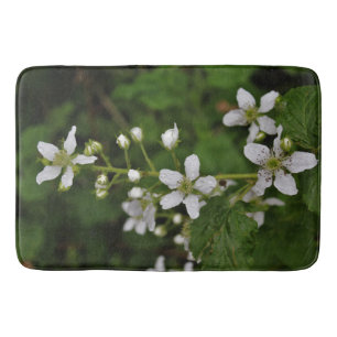 Tapete De Banheiro Flores de Blackberry