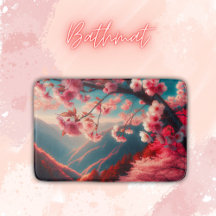 Flores de Cereja Vermelhas e Rosa |