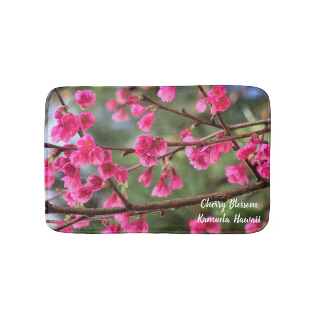 Tapete De Banheiro Flores de cerejeira (frente)