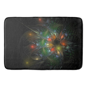 Tapete De Banheiro Flores de fantasia fractal suaves e tenra