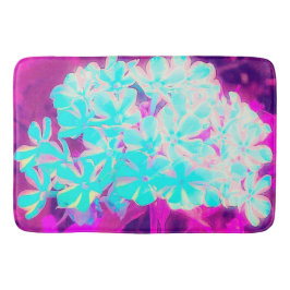 Tapete De Banheiro Flores de Phlox Azuis-Peppermint Twist de Robin