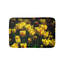 Flores de tulipas amarelas