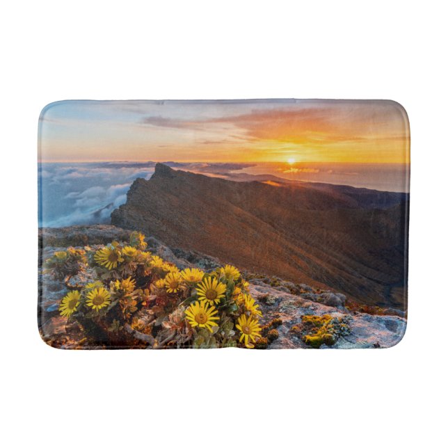 Tapete De Banheiro Flores | Ilhas Canárias, Espanha (Frente)