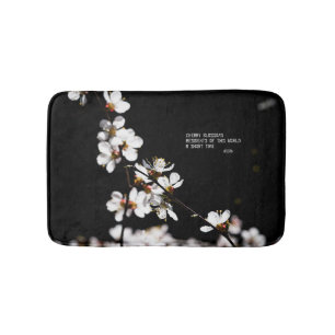 Tapete De Banheiro Flores Sakura