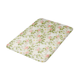 Tapete De Banheiro Florescer da Elegante Rose Vine