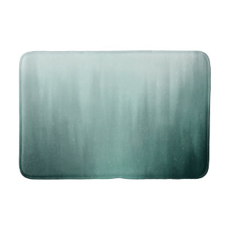 Tapete De Banheiro Floresta Verde-d'água em pintura úmida