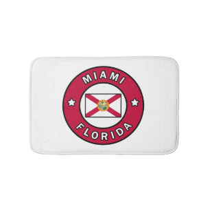 Tapete De Banheiro Flórida de Miami