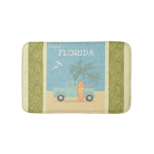 Tapete De Banheiro Flórida: Viagem Bath Mat