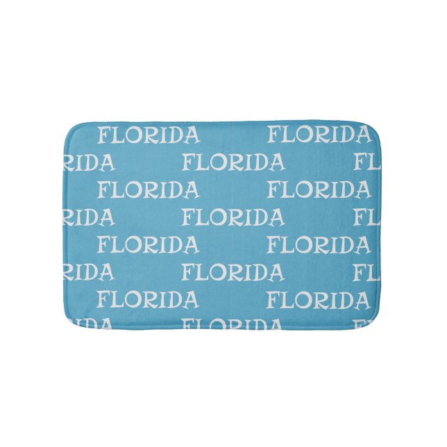 Tapete De Banheiro Flórida: Viagem Bath Mat (frente)