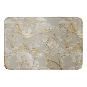 Tapete De Banheiro Florim de ouro para creme