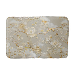 Tapete De Banheiro Florim de ouro para creme