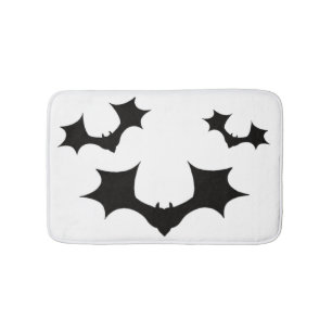 Tapete De Banheiro Flying Bats Bath Mat
