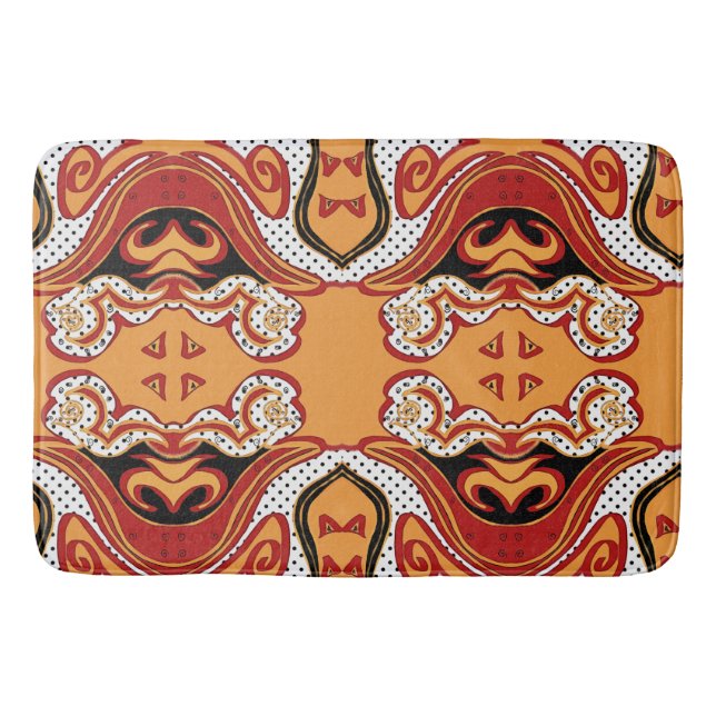 Tapete De Banheiro Fogo (Frente)