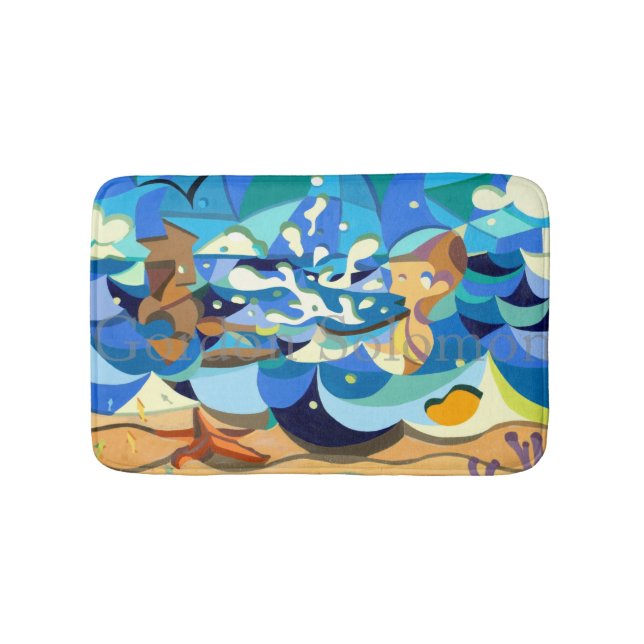 Tapete De Banheiro Fonte da esteira da juventude (frente)