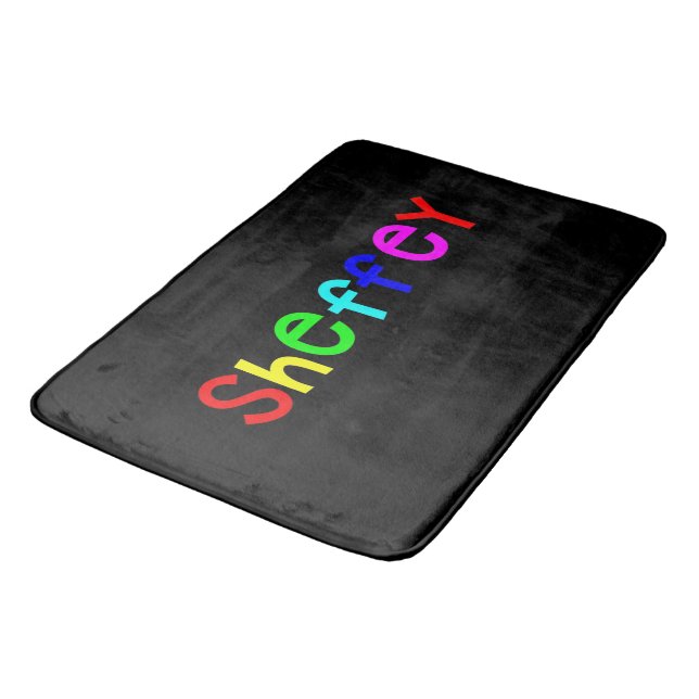 Tapete De Banheiro Fontes Sheffey Bold Rainbow (Angulado)