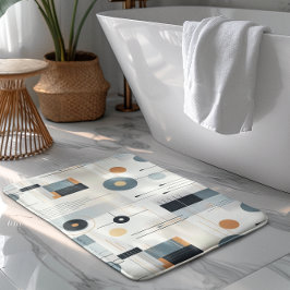 Tapete De Banheiro Formas geométricas retrorreflectoras