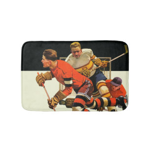 Tapete De Banheiro Fósforo do hóquei em gelo