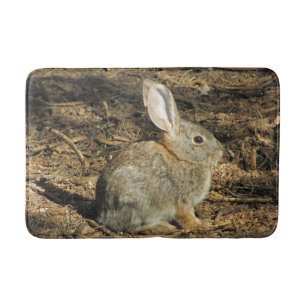 Tapete De Banheiro Foto Bunny Small Rabbit em Natureza Sunshine