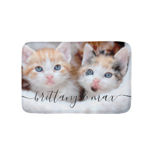 Tapete De Banheiro Foto De Gatinhos De Pet Bonitos