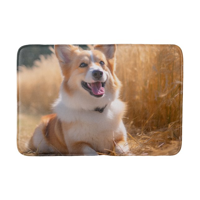 Tapete De Banheiro Foto Pet Personalizada (Frente)