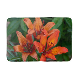 Tapete De Banheiro Fotografia da Flor, Lily Orange Day