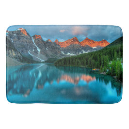 Tapete De Banheiro Fotografia de paisagem Cena Montanha e Lago