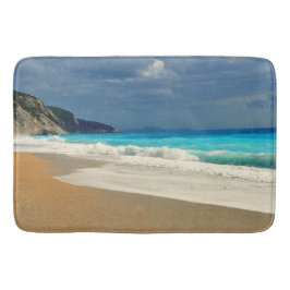 Tapete De Banheiro Fotografia tropical do Mar Azul, Belo Turquesa