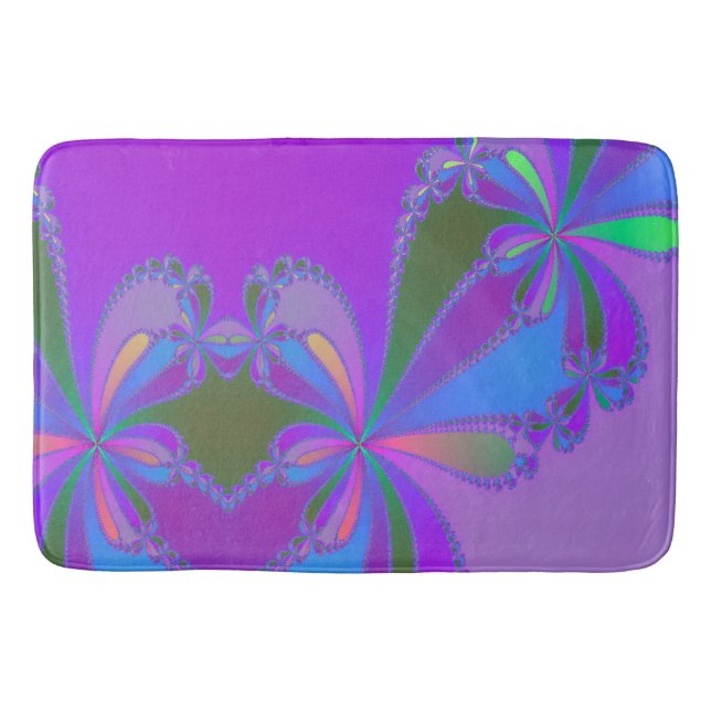 Tapete De Banheiro Fractal (Frente)