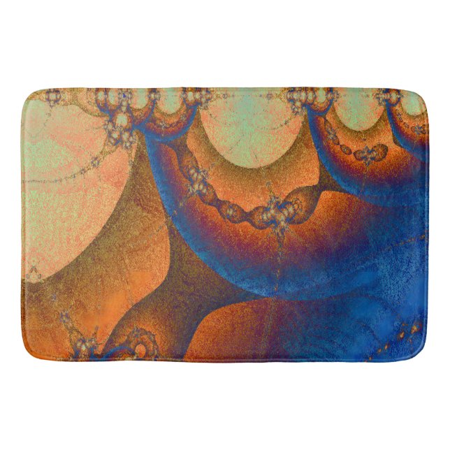 Tapete De Banheiro Fractal (Frente)