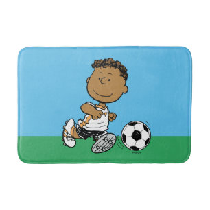 Tapete De Banheiro Franklin Jogando Futebol