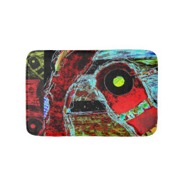 Tapete De Banheiro Frequency Serpent – Abstract Energy Compact Mirror